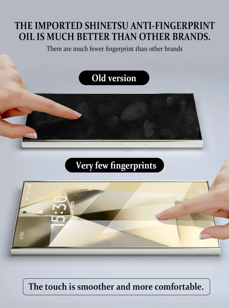 Martzilla Borderless Privacy Tempered Glass Guard With Dust Removal  Kit for Samsung Galaxy (Pack of 1)