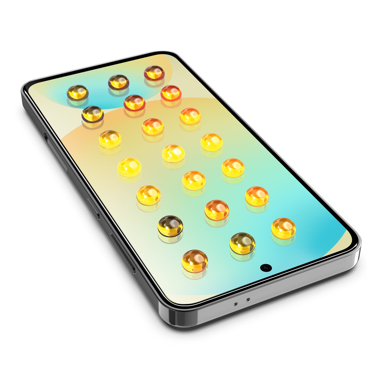 MartZilla Premium Screen Protector 9H Tempered Glass with Easy App Kit For SAMSUNG Galaxy S24 FE 5G | 2.5D Round Edge | Oleophobic Coating | Scratch Proof | Easy Installation Kit | (Pack of 1)