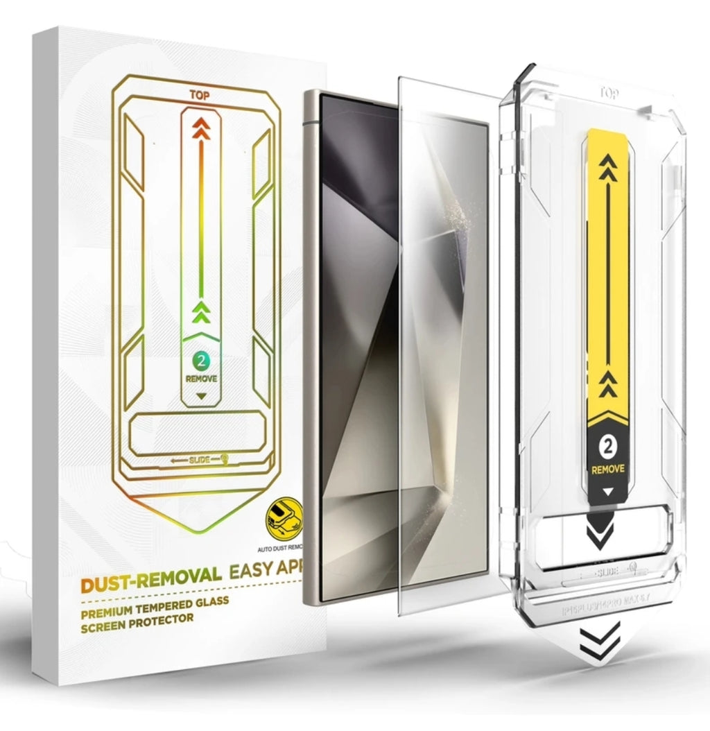 MartZilla Samsung Galaxy 9H Tempered Glass Screen Protector with Easy Application Kit (Pack of 1)